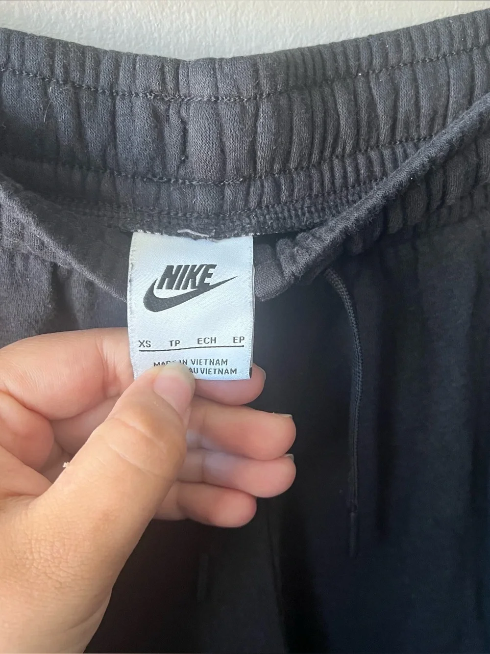 Nike Black Lightweight Joggers Size XS
